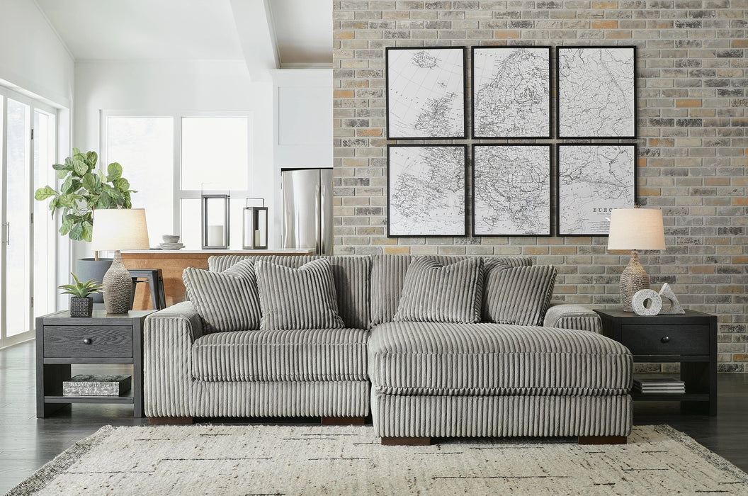 Lindyn Sectional with Chaise - Dream Home Furniture & Mattress (Waite Park, MN)
