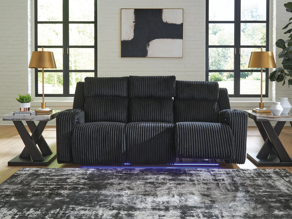Forest Lake Power Reclining Sofa - Dream Home Furniture & Mattress (Waite Park, MN)