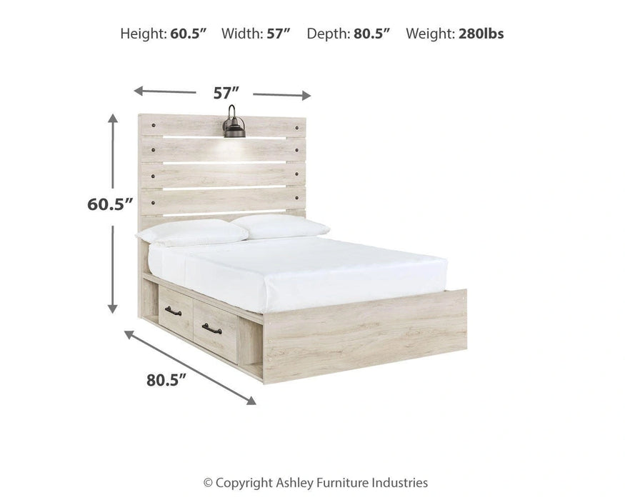 Cambeck Bed with 4 Storage Drawers - Dream Home Furniture & Mattress (Waite Park, MN)