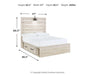 Cambeck Bed with 4 Storage Drawers - Dream Home Furniture & Mattress (Waite Park, MN)