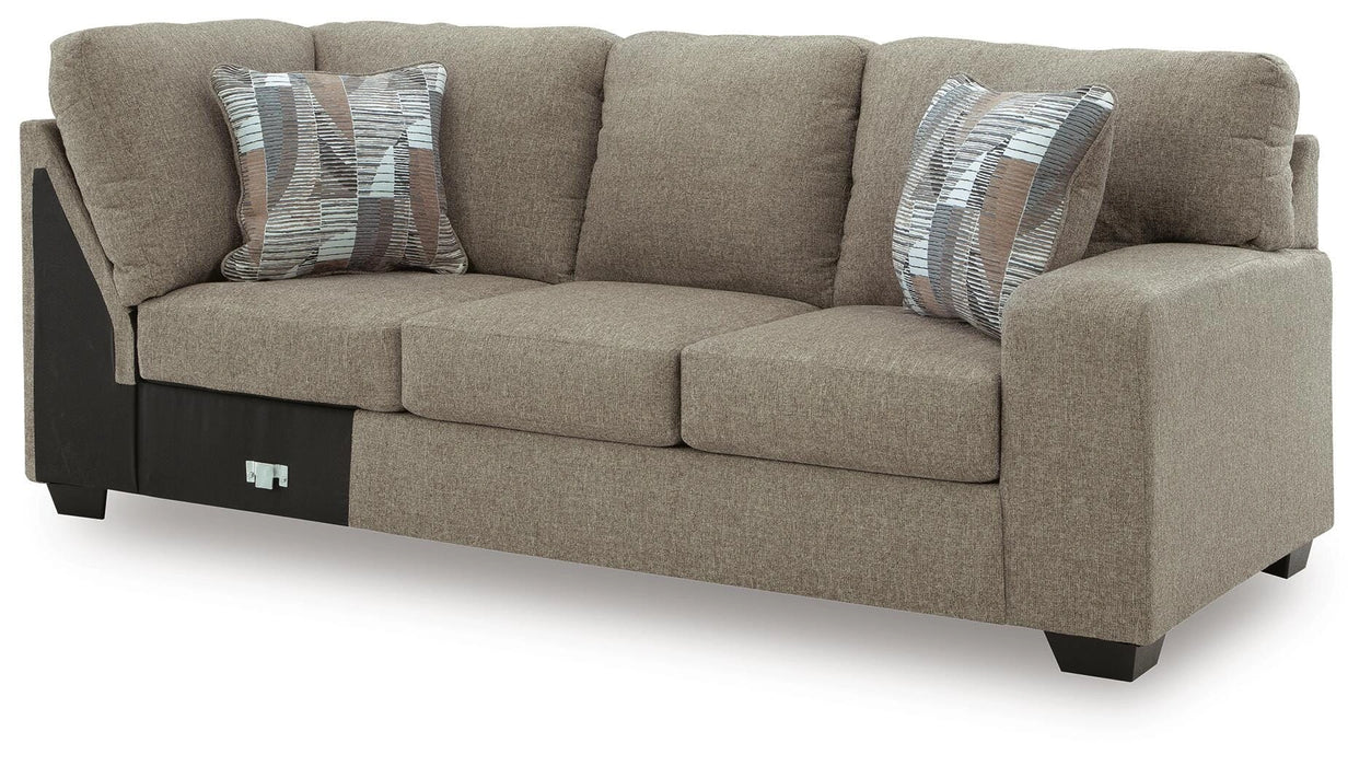 Newellen Sectional with Chaise - Dream Home Furniture & Mattress (Waite Park, MN)