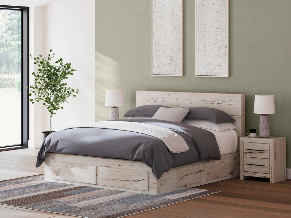 Lawroy Panel Storage Bed - Dream Home Furniture & Mattress (Waite Park, MN)