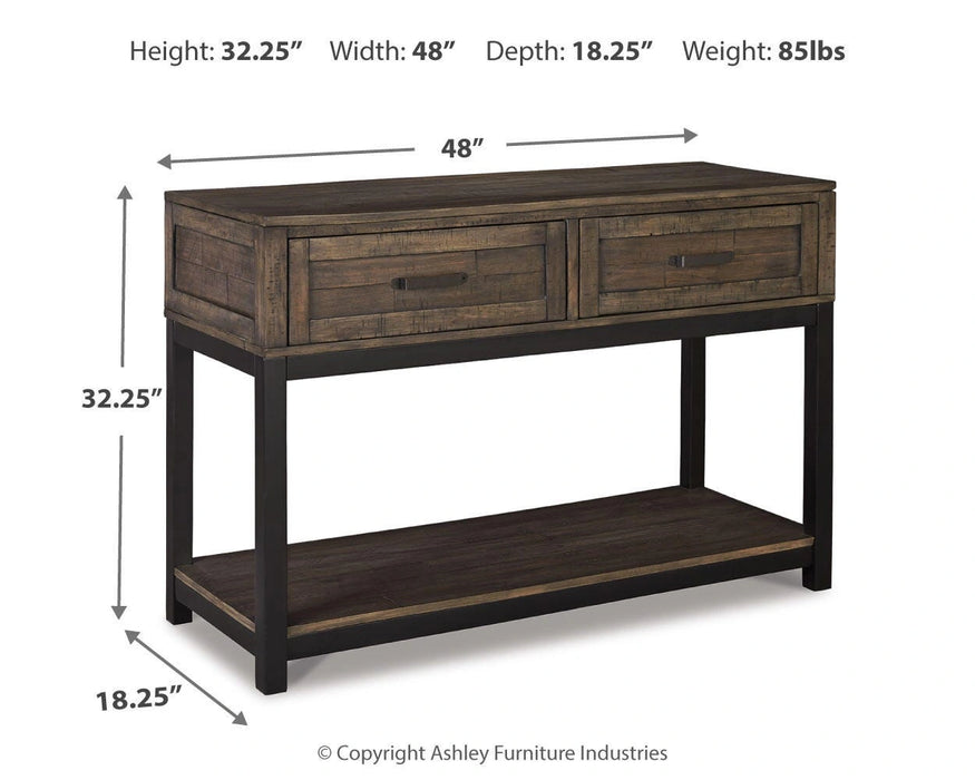 Johurst Sofa/Console Table - Dream Home Furniture & Mattress (Waite Park, MN)