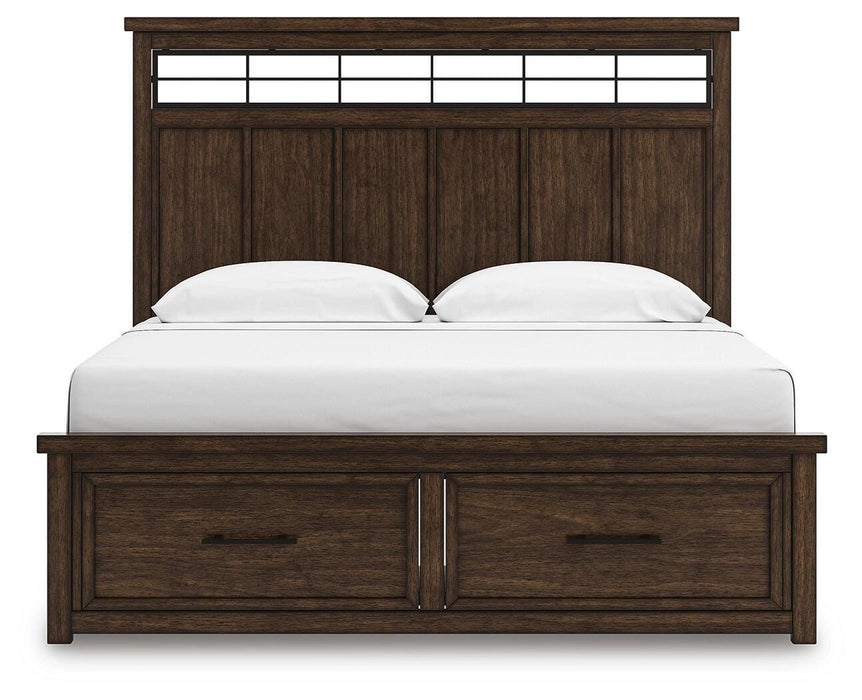 Taffenbrook Panel Storage Bed - Dream Home Furniture & Mattress (Waite Park, MN)