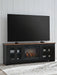 Wildenauer 76" TV Stand with Electric Fireplace - Dream Home Furniture & Mattress (Waite Park, MN)