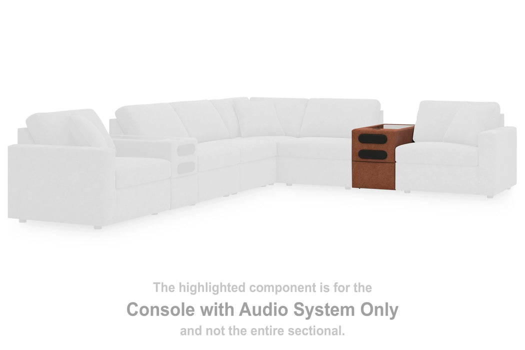 Modmax Balanced Sectional with Audio and Storage Consoles - Dream Home Furniture & Mattress (Waite Park, MN)