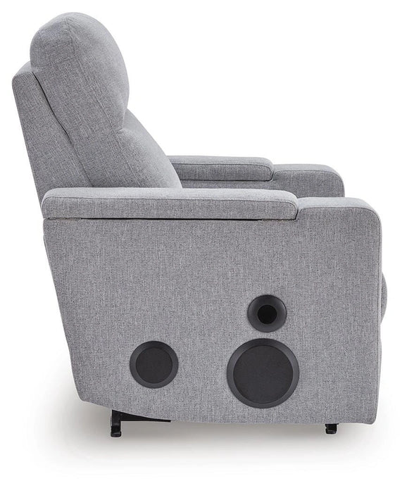 Pineland Power Glider Recliner with Audio System - Dream Home Furniture & Mattress (Waite Park, MN)