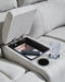 Social Pointe Power Reclining Sectional - Dream Home Furniture & Mattress (Waite Park, MN)