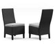 Beachcroft Outdoor Side Chair with Cushion (Set of 2) - Dream Home Furniture & Mattress (Waite Park, MN)
