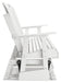 Hyland wave Outdoor Glider Loveseat - Dream Home Furniture & Mattress (Waite Park, MN)