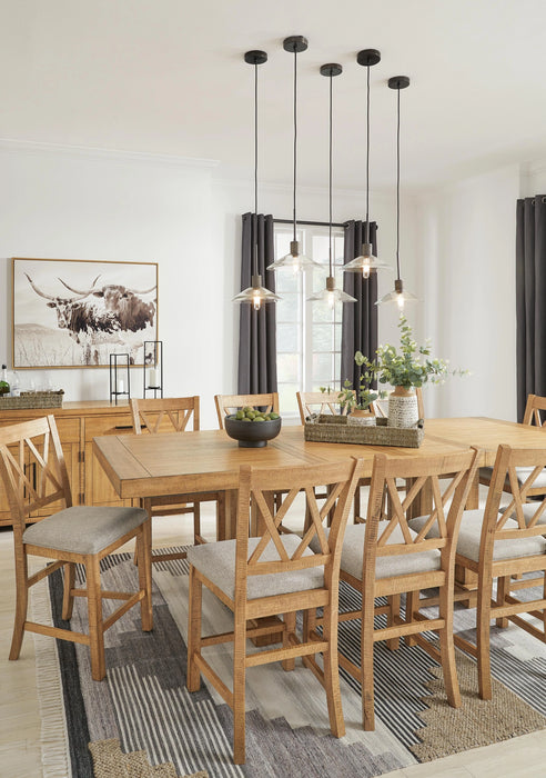 Havonplane Counter Height Dining Extension Table - Dream Home Furniture & Mattress (Waite Park, MN)