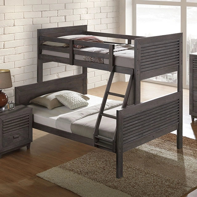 Witham Twin/Full & Twin/Twin Bunk Bed - Dream Home Furniture & Mattress (Waite Park, MN)