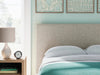Cielden Upholstered Bed with Roll Slats - Dream Home Furniture & Mattress (Waite Park, MN)