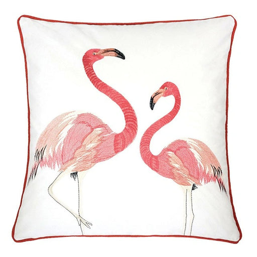 Lina Flamingo 20" X 20" Pillow, Pair Flamingo - Dream Home Furniture & Mattress (Waite Park, MN)