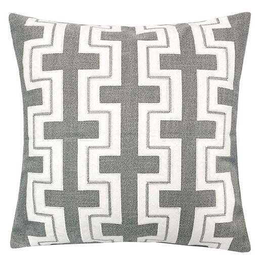 Kari Silver 20" X 20" Pillow, Silver - Dream Home Furniture & Mattress (Waite Park, MN)