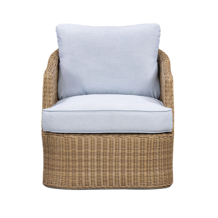 Axel Boucle Outdoor Accent Chair