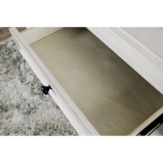 Sutton Antique White Counter Ht. Table - Dream Home Furniture & Mattress (Waite Park, MN)