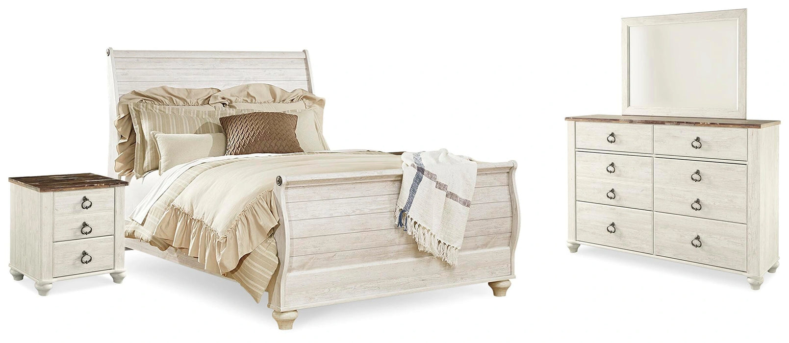 Willowton Bedroom Set - Dream Home Furniture & Mattress (Waite Park, MN)