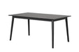 Beale Dining Table Walnut & Black - Dream Home Furniture & Mattress (Waite Park, MN)