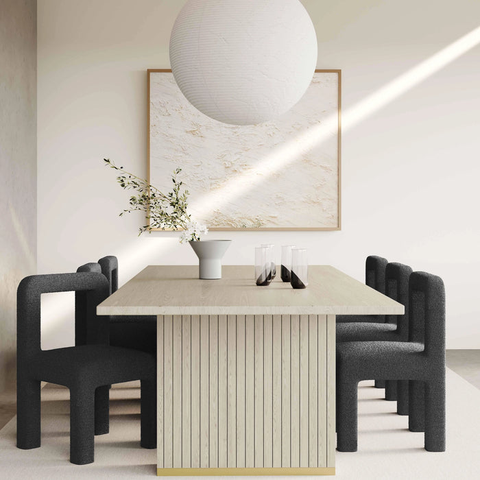 Hazel Performance Boucle Dining Chair