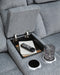 Studio Cave Power Reclining Loveseat with Console - Dream Home Furniture & Mattress (Waite Park, MN)