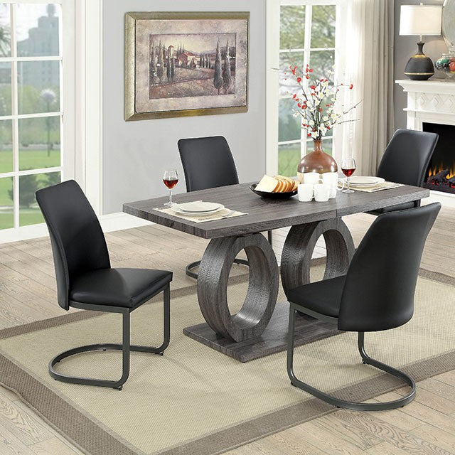 Saskia 7 Pc Dining Table Set - Dream Home Furniture & Mattress (Waite Park, MN)