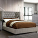 Cayla Cal.King, E.King, & Queen Bed Silver & Grey - Dream Home Furniture & Mattress (Waite Park, MN)