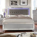 Brachium Queen Bedroom Set Silver - Dream Home Furniture & Mattress (Waite Park, MN)