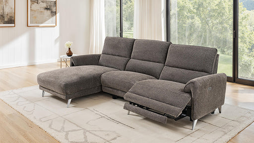 Brande Power Sectional, Left Chaise - Dream Home Furniture & Mattress (Waite Park, MN)