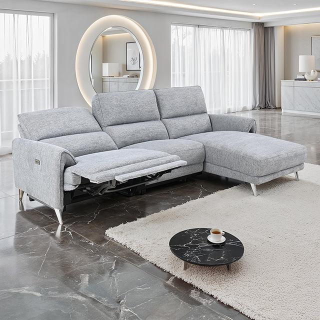 Brande Power Sectional, Right Chaise - Dream Home Furniture & Mattress (Waite Park, MN)