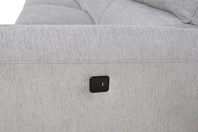 Brande Power Sectional, Right Chaise - Dream Home Furniture & Mattress (Waite Park, MN)