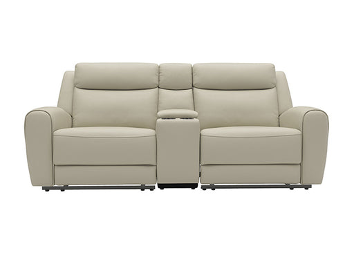 Jacobus Manual Recliner Loveseat w/ Console - Dream Home Furniture & Mattress (Waite Park, MN)