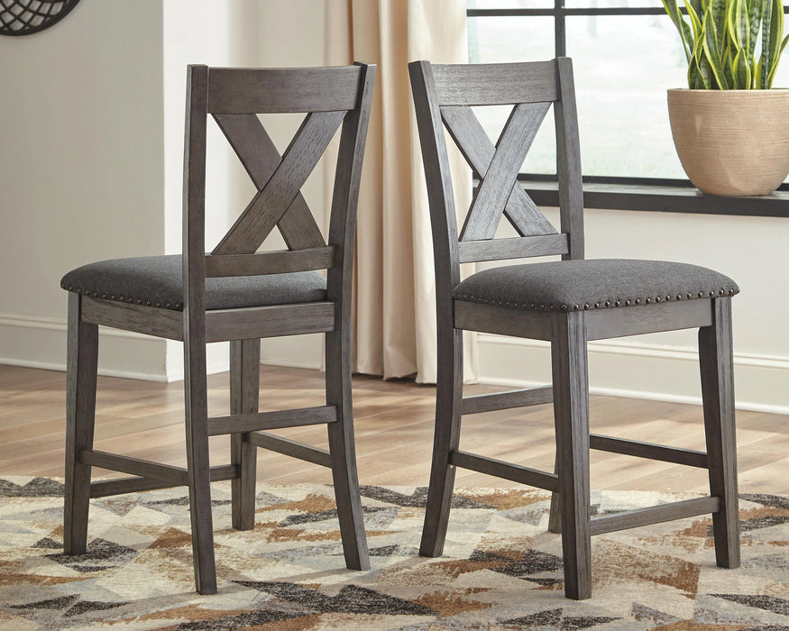 Caitbrook Counter Height Upholstered Bar Stool - Dream Home Furniture & Mattress (Waite Park, MN)