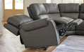5Z - Pittson Power Reclining Sectional - Dream Home Furniture & Mattress (Waite Park, MN)
