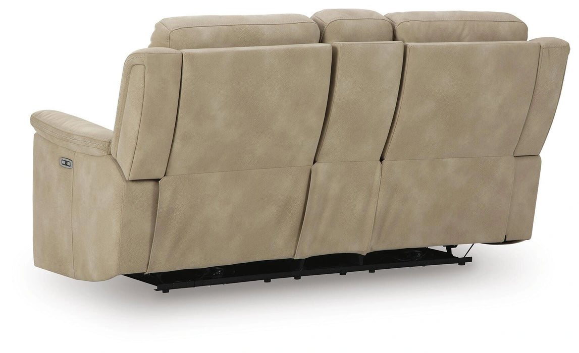 Next-Gen DuraPella Power Reclining Loveseat with Console - Dream Home Furniture & Mattress (Waite Park, MN)