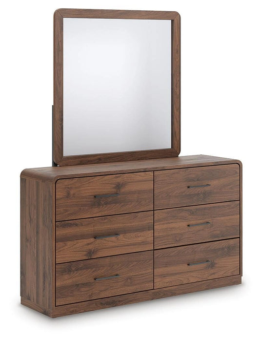 Fortlorn Dresser and Mirror - Dream Home Furniture & Mattress (Waite Park, MN)