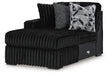 Midnight-Madness Sectional Sofa with Chaise - Dream Home Furniture & Mattress (Waite Park, MN)