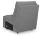 Modmax II Reclining Sofa Chaise - Dream Home Furniture & Mattress (Waite Park, MN)