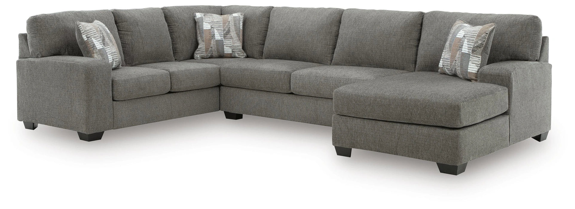 Clarington Sleeper Sectional with Chaise - Dream Home Furniture & Mattress (Waite Park, MN)