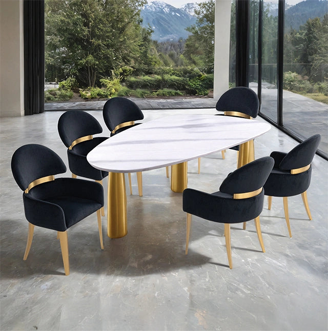 Northam 7 Pc. Dining Table Set W/ Black Chair - Dream Home Furniture & Mattress (Waite Park, MN)
