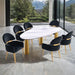 Northam 7 Pc. Dining Table Set W/ Black Chair - Dream Home Furniture & Mattress (Waite Park, MN)