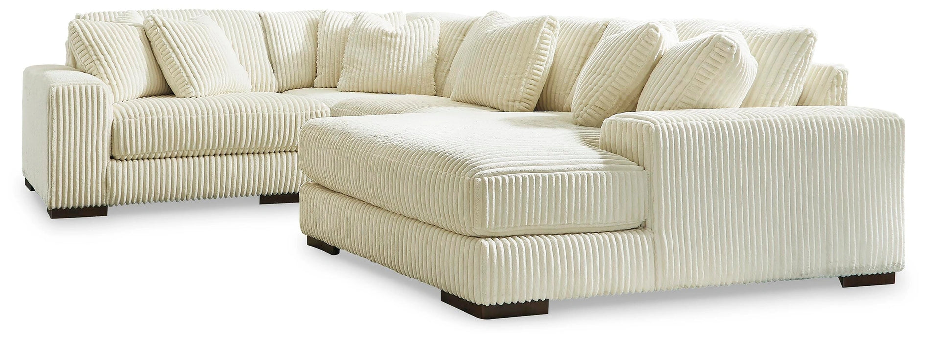 Lindyn Sectional with Chaise - Dream Home Furniture & Mattress (Waite Park, MN)
