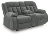 Observation Power Reclining Loveseat with Console - Dream Home Furniture & Mattress (Waite Park, MN)