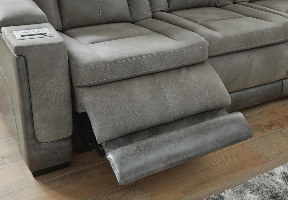 Next-Gen DuraPella Power Reclining Loveseat with Console - Dream Home Furniture & Mattress (Waite Park, MN)