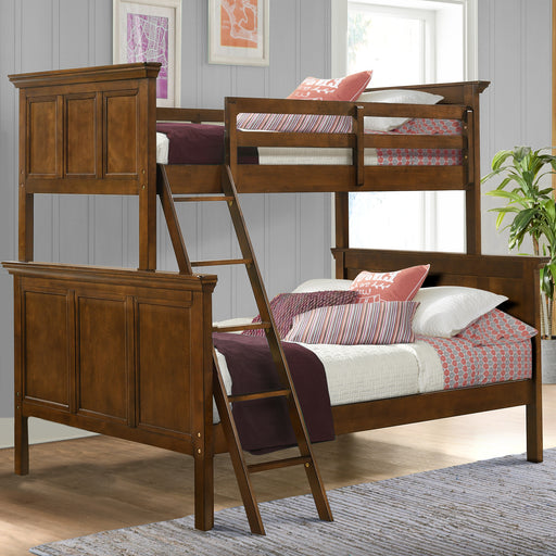 San Mateo Youth Twin over Full Bunk Bed - Dream Home Furniture & Mattress (Waite Park, MN)