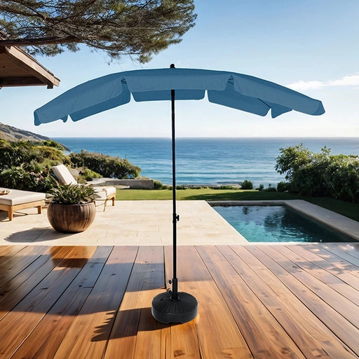 Sleek Rectangular Tilting Umbrella - Dream Home Furniture & Mattress (Waite Park, MN)