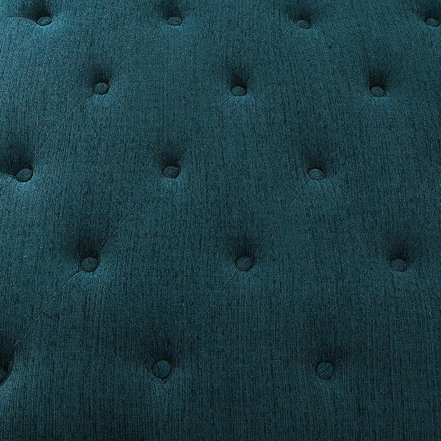 Stanford Armless Chair Teal - Dream Home Furniture & Mattress (Waite Park, MN)