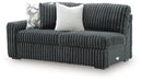 Midnight-Madness Sectional Sofa with Chaise - Dream Home Furniture & Mattress (Waite Park, MN)