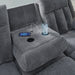 Observation Power Reclining Sofa with Drop Down Table - Dream Home Furniture & Mattress (Waite Park, MN)
