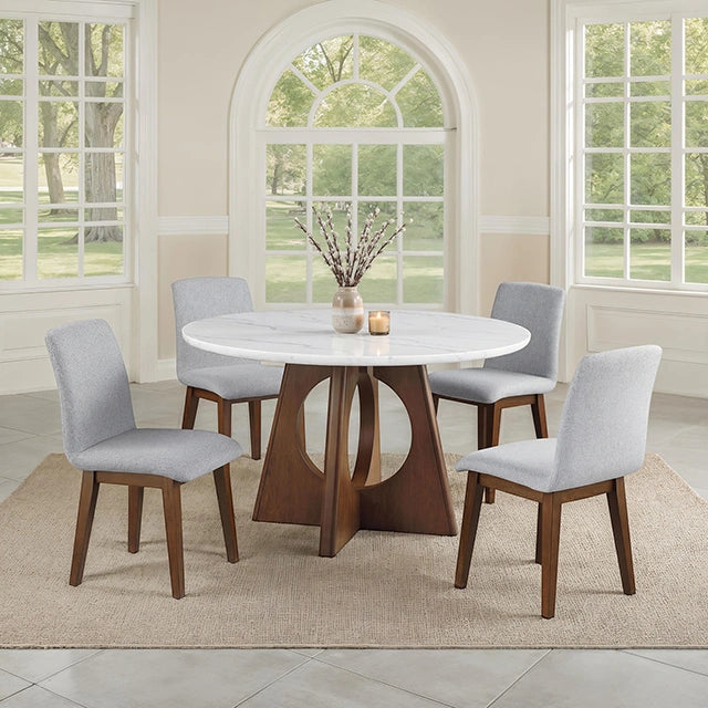 Ostbirk Round Table - Dream Home Furniture & Mattress (Waite Park, MN)